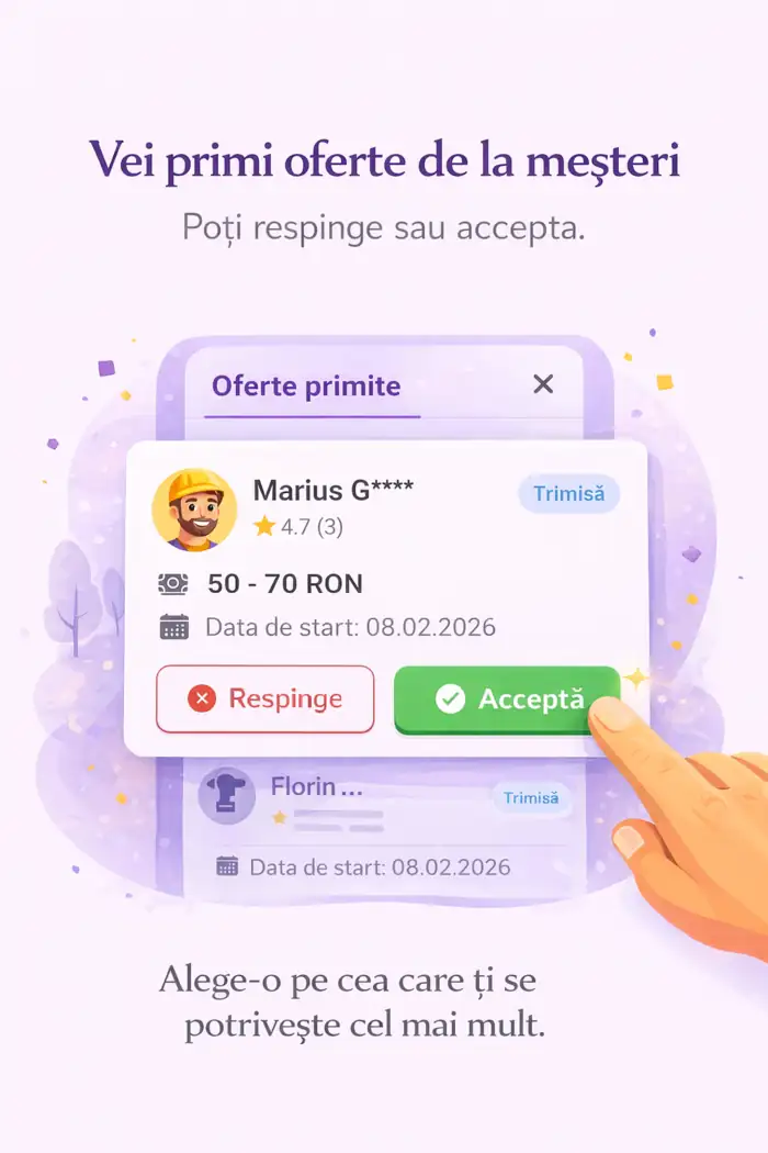 Pas 4 - Primești oferte