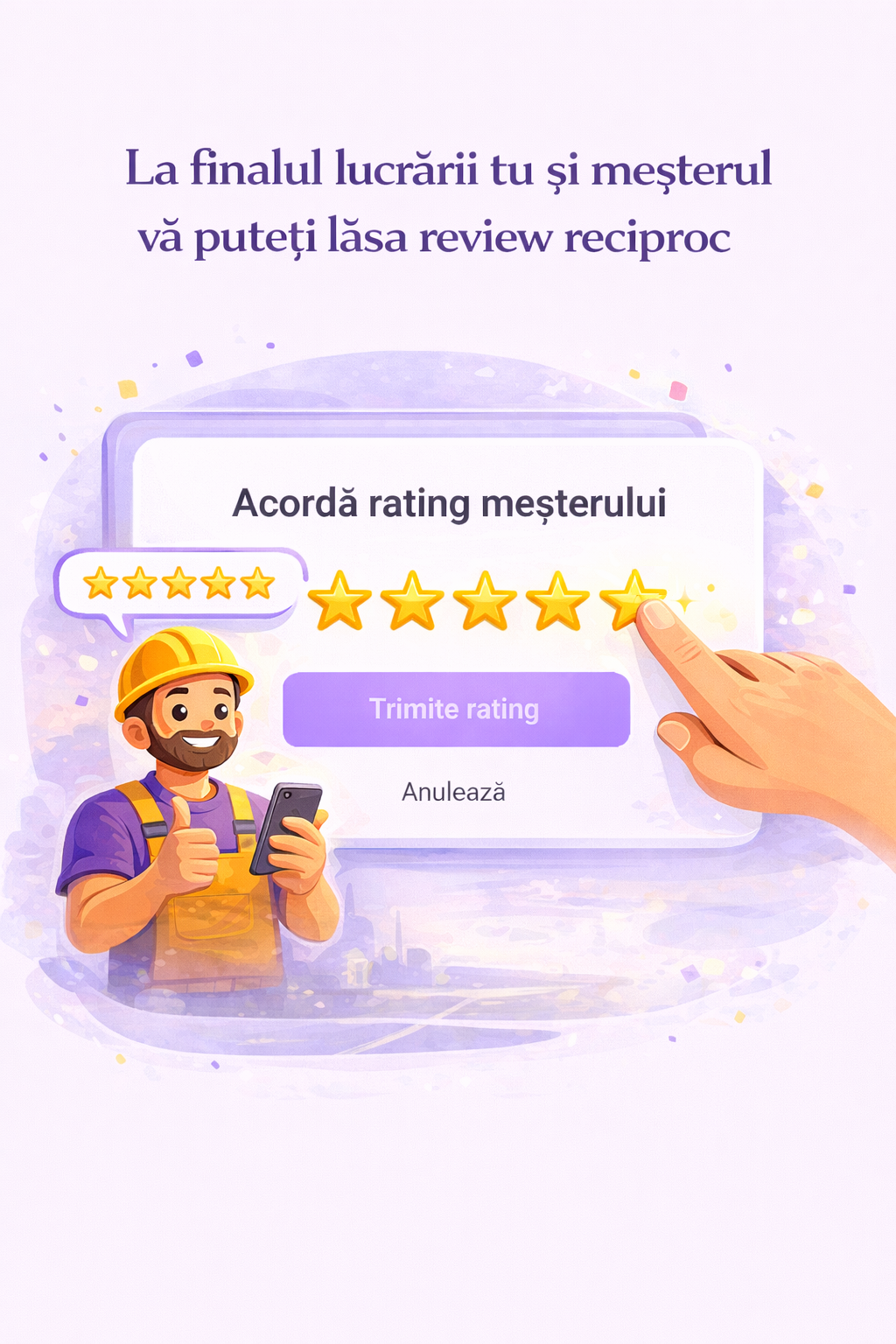 Pas 7 - Contact meșter