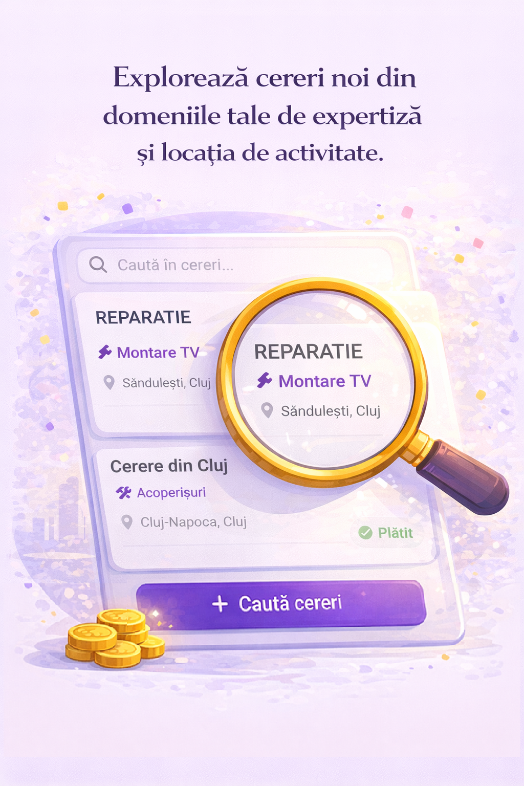 Pas 1 - Profil meșter